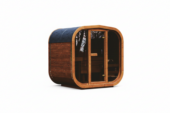 Mande MW16 ThermoWood Outdoor Sauna - Premium Outdoor Relaxation Experience