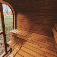 Mande MW20 Outdoor ThermoWood Sauna – Premium Backyard Relaxation by Patio Elegance