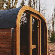 Mande MW16 ThermoWood Outdoor Sauna - Premium Outdoor Relaxation Experience