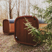 Mande MW20 Outdoor ThermoWood Sauna – Premium Backyard Relaxation by Patio Elegance