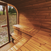 Mande MW20 Outdoor ThermoWood Sauna – Premium Backyard Relaxation by Patio Elegance