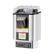 Thermora Haven All-Weather Pinewood Outdoor Barrel Sauna Kit with 4.5kW Heater - SAK91462