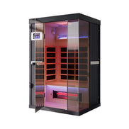 Thermora Pandora 2-Person Indoor Infrared Sauna Red Light & Salt Panels - SAK67305