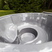 Premium 4-Person Fully-Assembled ThermoWood® Wood-Fired Hot Tub