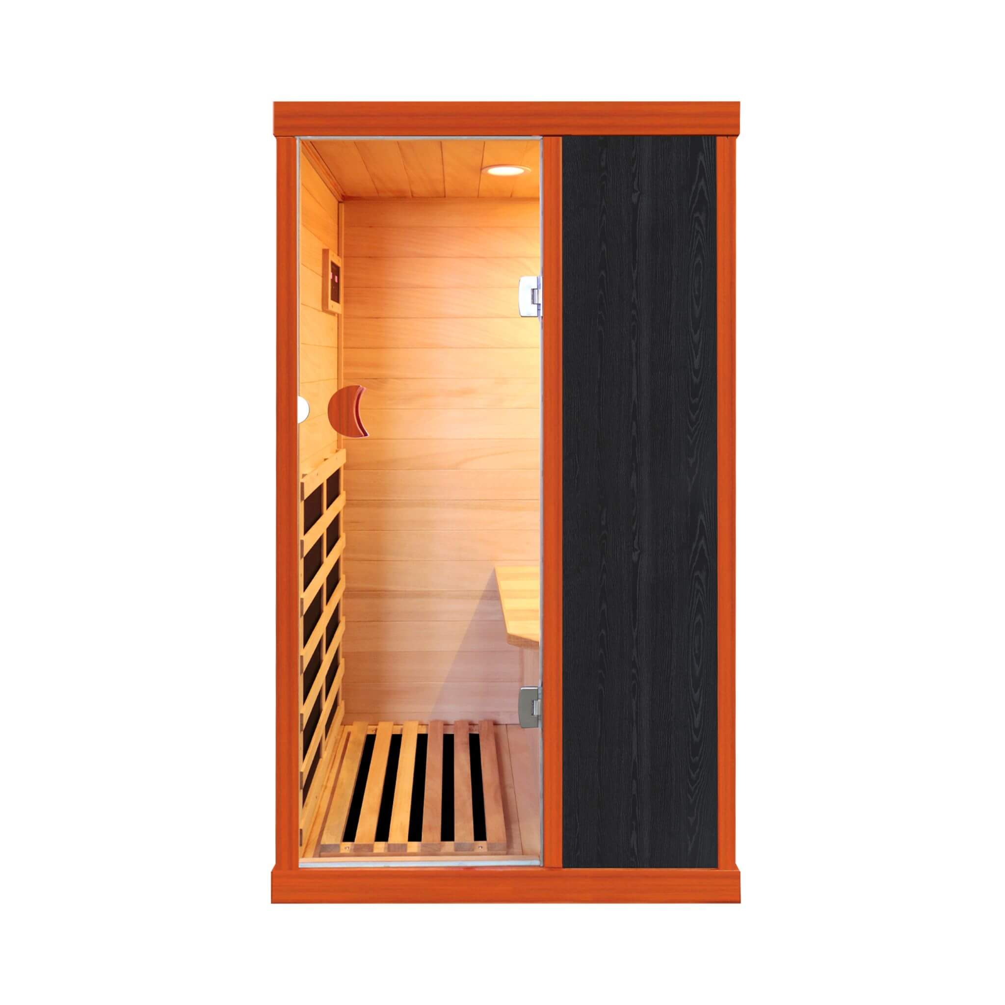 Thermora Maison 1-Person Indoor Infrared Sauna Room with Bluetooth & Ambient Lighting - SAK62941