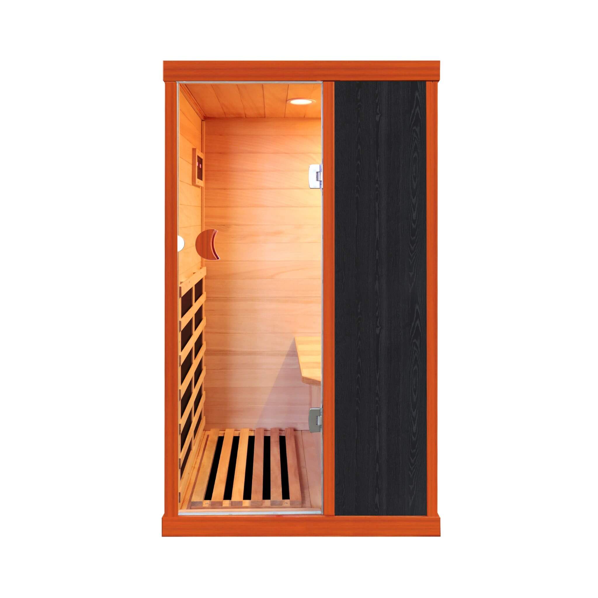 Thermora Maison 1-Person Indoor Infrared Sauna Room with Bluetooth & Ambient Lighting - SAK62941