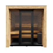 ThermaSol Fortis 4-Person Outdoor Sauna Cabin Fully-Assembled - SAK35896
