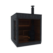 ThermaSol Nordic Misty Outdoor Modular Sauna Cabin for 2-5 Persons Fully Assembled Made-to-Order SAK17365