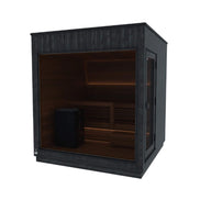 ThermaSol Nordic Misty Outdoor Modular Sauna Cabin for 2-5 Persons Fully Assembled Made-to-Order SAK17365
