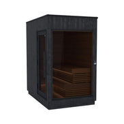 ThermaSol Nordic Misty Outdoor Modular Sauna Cabin for 2-5 Persons Fully Assembled Made-to-Order SAK17365