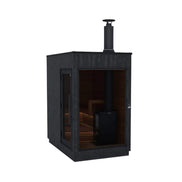 ThermaSol Nordic Misty Outdoor Modular Sauna Cabin for 2-5 Persons Fully Assembled Made-to-Order SAK17365