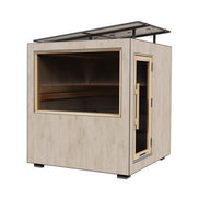 ThermaSol Solaris 2-5 Person Outdoor Solar-Powered Sauna Cabin Fully-Assembled - SAK27532