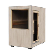 ThermaSol Solaris 2-5 Person Outdoor Solar-Powered Sauna Cabin Fully-Assembled - SAK27532