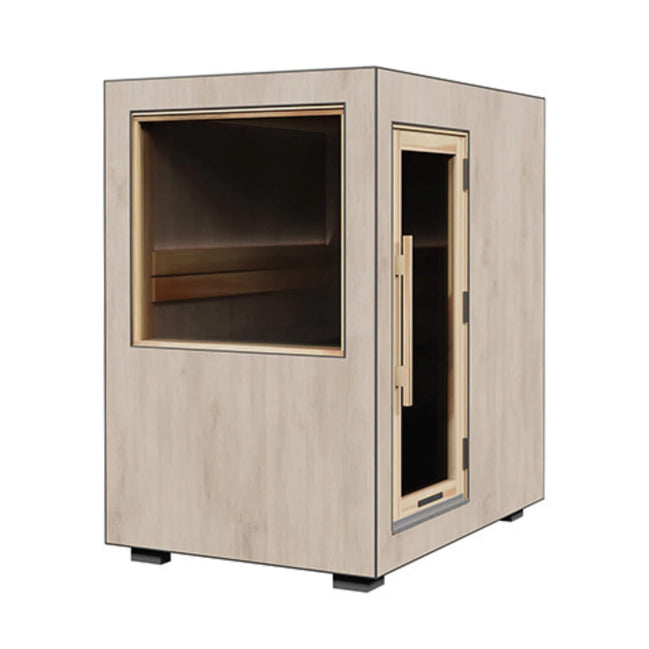 ThermaSol Solaris 2-5 Person Outdoor Solar-Powered Sauna Cabin Fully-Assembled - SAK27532