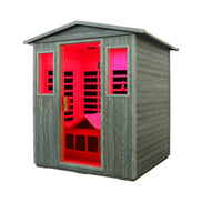 Thermora Nivea 3-Person Full-Spectrum Carbonized Composite Infrared Sauna - SAK85120