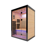 Thermora Vapor Luxury 2-Person Canadian Hemlock Wood Far Infrared Home Sauna (SAK56874)