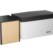 RevX Acrylic X Tub Cold Plunge + LUX High Performance Chiller and Filtration System