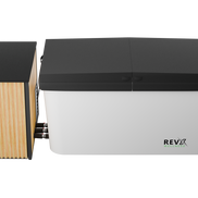 RevX Acrylic X Tub Cold Plunge + LUX High Performance Chiller and Filtration System